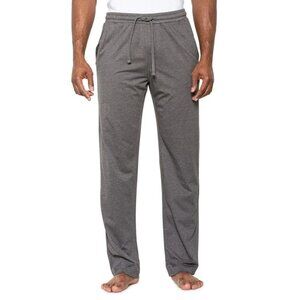 NEW Lands' End Men's XXL Gray Pull-On Pants  Cotton Lounge Sleepwear